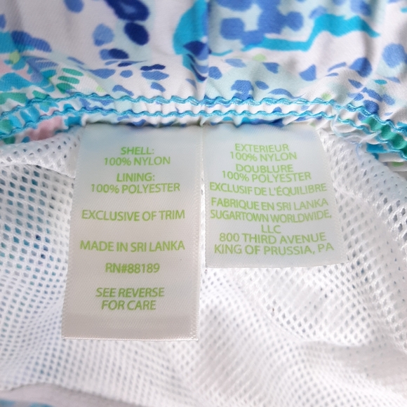 Lilly Pulitzer Mens Capri Trunk Sink or Swim shorts beach pool preppy resortwear - Picture 10 of 11